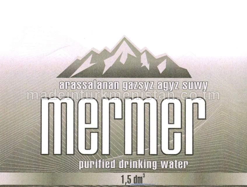 "mermer" arassalanan gazsyz agyz suwy