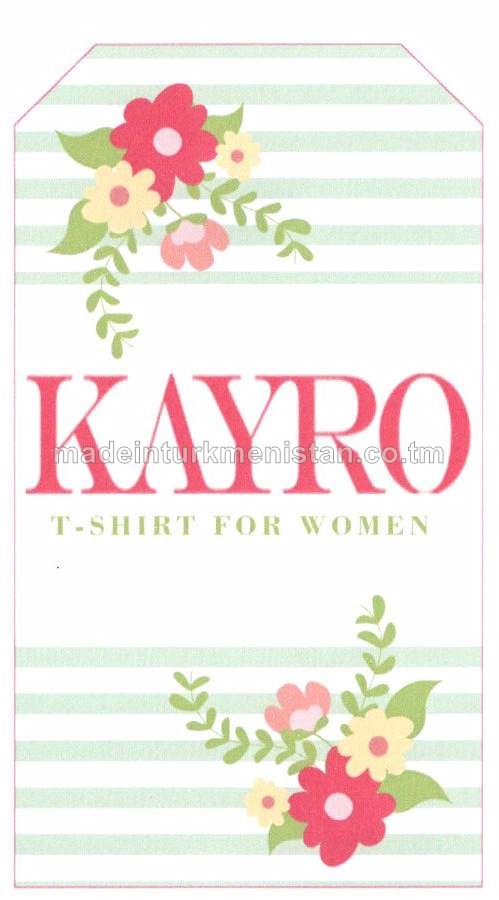 Aýallaryň trikotaž matadan fufaýkasy. Model: F9000, artikul: 1, ölçegi: 56