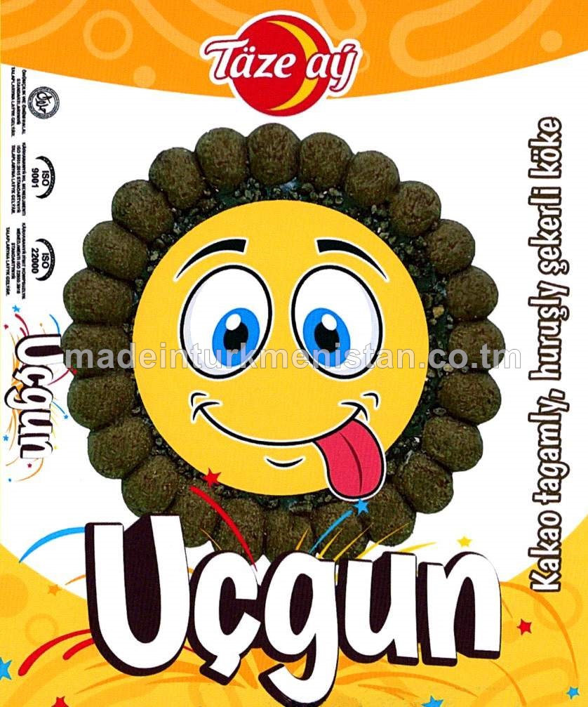 “Uçgun” kakao tagamly huruşly, şekerli köke